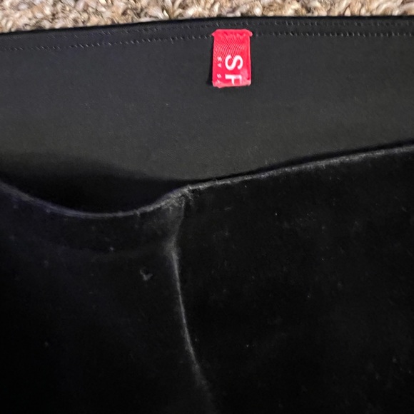 Spanx Velvet Leggings Black Size Small - Picture 12 of 15